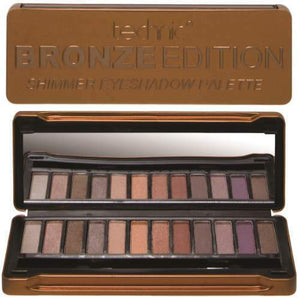 Technic Bronze Edition 12 Colour SHIMMER Eyeshadow Lidschatten Metallbox Palette