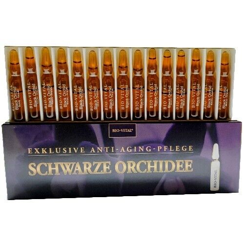 Bio-Vital Black Orchid + Hyaluronic Acid Serum Anti-Aging Ampoules 15x2ml