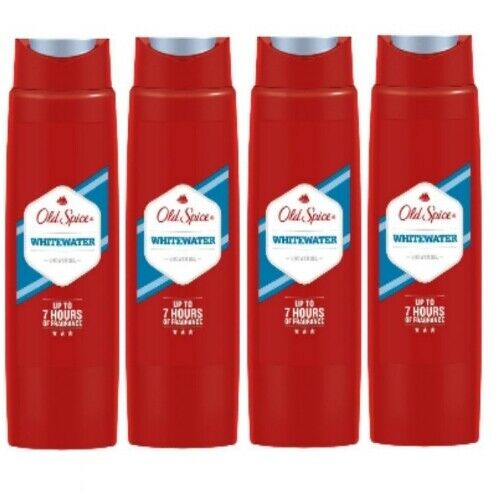 Old Spice Whitewater Shower Gel / Dusch-Gel 250ml 4er Pack