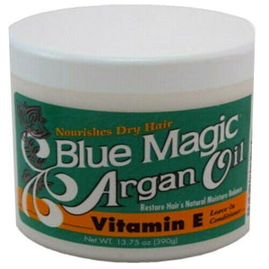 Blue Magic Original Argan Oil Vitamin E Haar Leave In Conditioner 390g