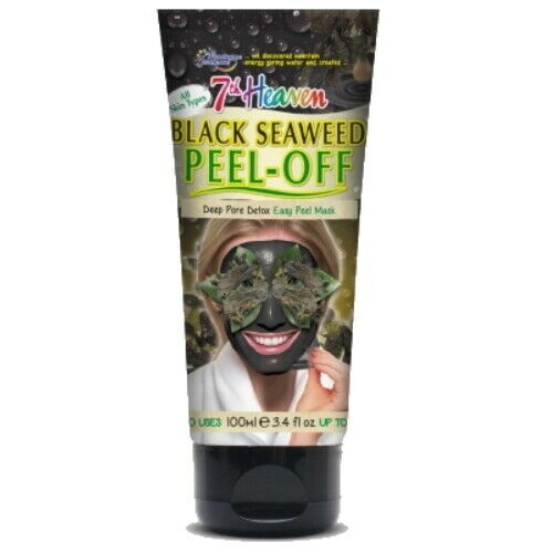 7th Heaven Face Mask Black Seaweed Peel-off Seetang Maske Große Tube 100ml