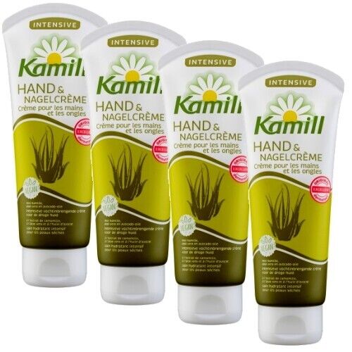 Kamill Hand & Nagelcreme INTENSIVE Pflege trockene Hände Handcreme 100ml 4er P.