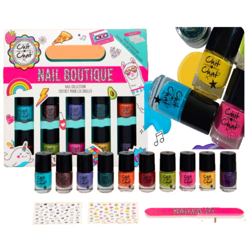 Technic Chit Chat Nail Boutique nail polish set teenager 13 pieces (e82)