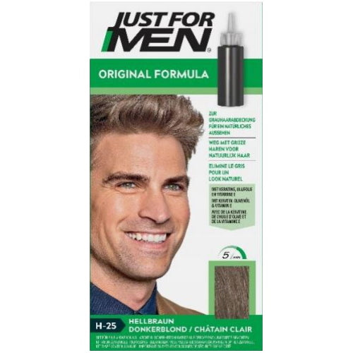 Just for Men Pflege Haar Tönung Männer Haarfarbe hellbraun H-25 66ml