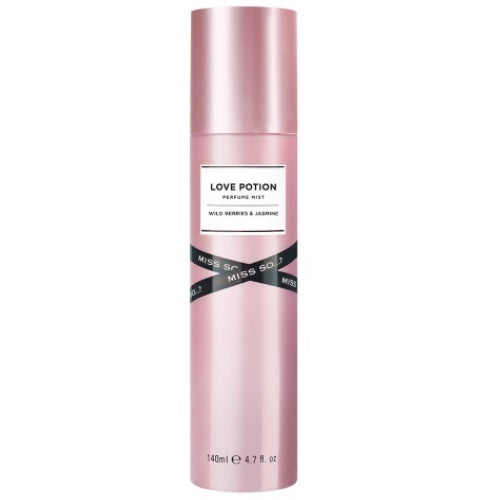 MISS SO...?  LOVE POTION Wild Berries & Jasmin Body Mist Körper Parfum Spray 140 ml